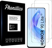 Honor 90 Lite - 2 stuks Beschermglas Screenprotector van glas Transparante glazen schermbeschermfolie