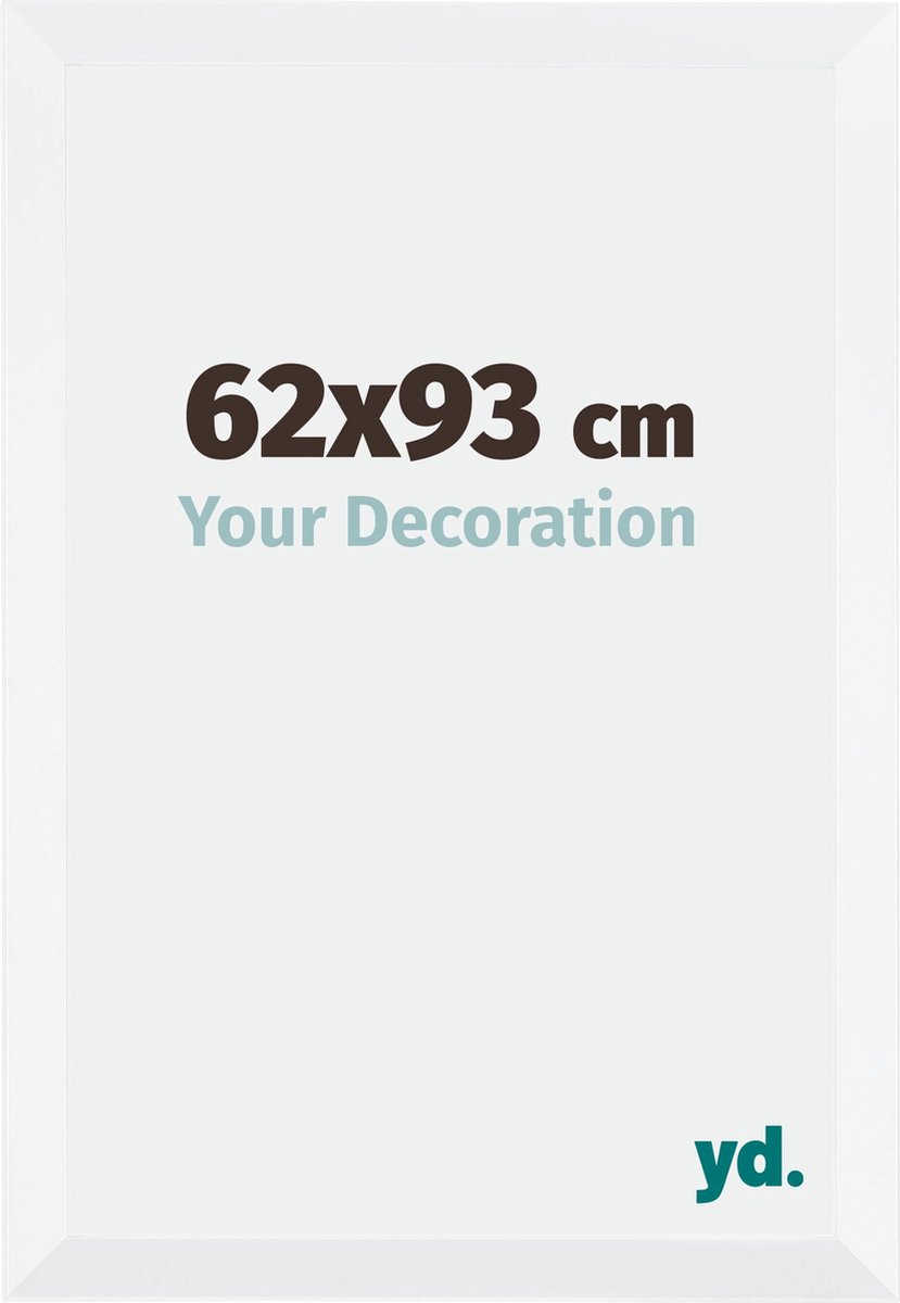 yd. Your Decoration - Fotolijst 62x93 cm - MDF - Wit Mat - Catania