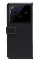 Mobilize Telefoonhoesje geschikt voor Vivo X80 Pro Hoesje | Mobilize Classic Gelly Wallet Bookcase Portemonnee | Pasjeshouder voor 2 Pasjes | Telefoonhoesje voor Pinpas / OV Kaart / Rijbewijs - Zwart