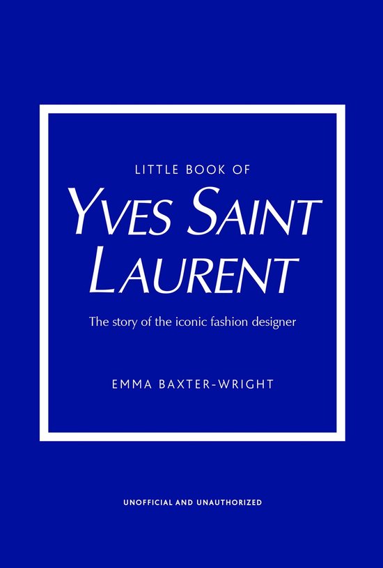 Little Books of Fashion - Little Book of Yves Saint Laurent - cover