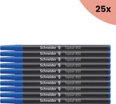 25x Rollerrefill Schneider Topball 850 blauw