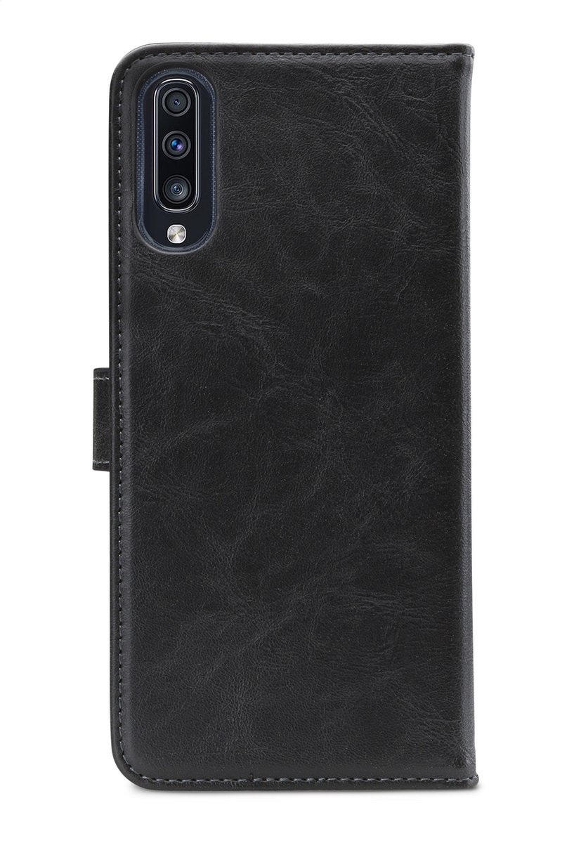My Style Telefoonhoesje geschikt voor Samsung Galaxy A70 Hoesje | My Style Flex Wallet Bookcase Portemonnee | Pasjeshouder voor 3 Pasjes | Telefoonhoesje voor Pinpas / OV Kaart / Rijbewijs - Zwart