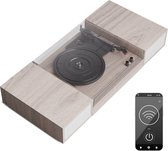 Bol.com Auna TT-Play 2X10W - Platenspeler - Pick-Up - 3 Toerentallen Bluetooth - Hout aanbieding
