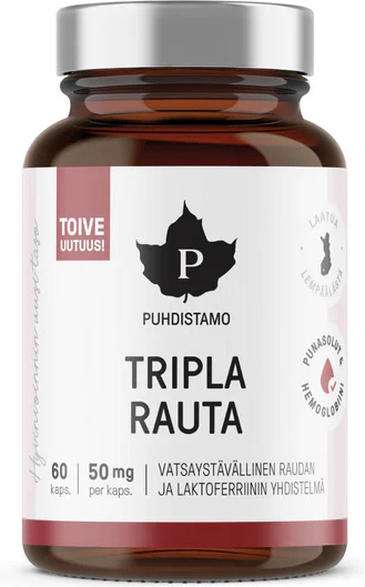 Goedkoopste Triple Ijzer Capsules - Puhdistamo