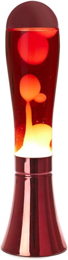 Lavalamp - Magma - Rood- Origineel - Lamp - Gebruiksvriendelijk