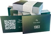 QR Music Hits uitbreiding - Mix (Sixties tot nu) - 150 unieke raadkaartjes - Muziekspel uitbereiding