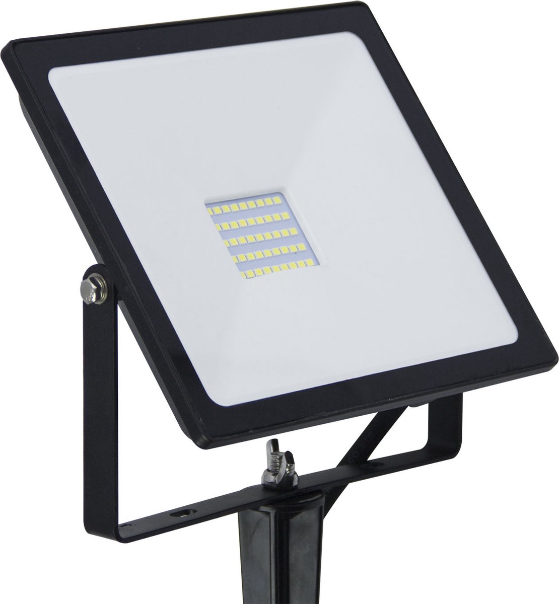 Trango 50 Watt IP65 *SAVETY* LED Tuinspot 65-503 Vijverspot, Buitenspot, Schijnwerper, Schijnwerper, Schijnwerper 3000K Warm Witte Buitenmuurspot, Padverlichting, Spotlight, Buitenlicht, Wandlamp