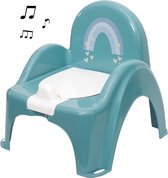 Tega Baby Meteo Eco Turquoise Potty Trainer met Muziek PO-078-165