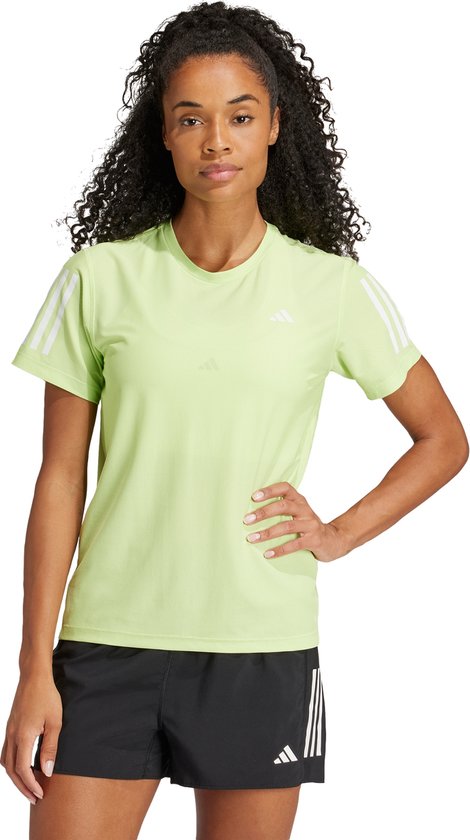 adidas Performance Own The Run T-Shirt - Dames - Groen- XS