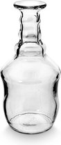 vtwonen Glazen Vaas voor Bloemen - Woondecoratie - Transparant - 11x23cm