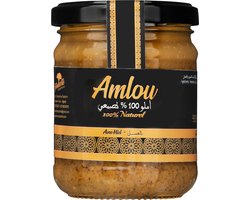 Amandelpasta 700g - Marokkaanse Amlou met Argan & Honing - Biologisch