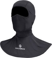 ROCKBROS Fietsen Face Cover Protection Ice Silk Balaclava voor Mannen Vrouwen, Koelende Sportsjaal Zwart Ademend Bandana voor Outdoor Fietsen Vissen Motorrijden