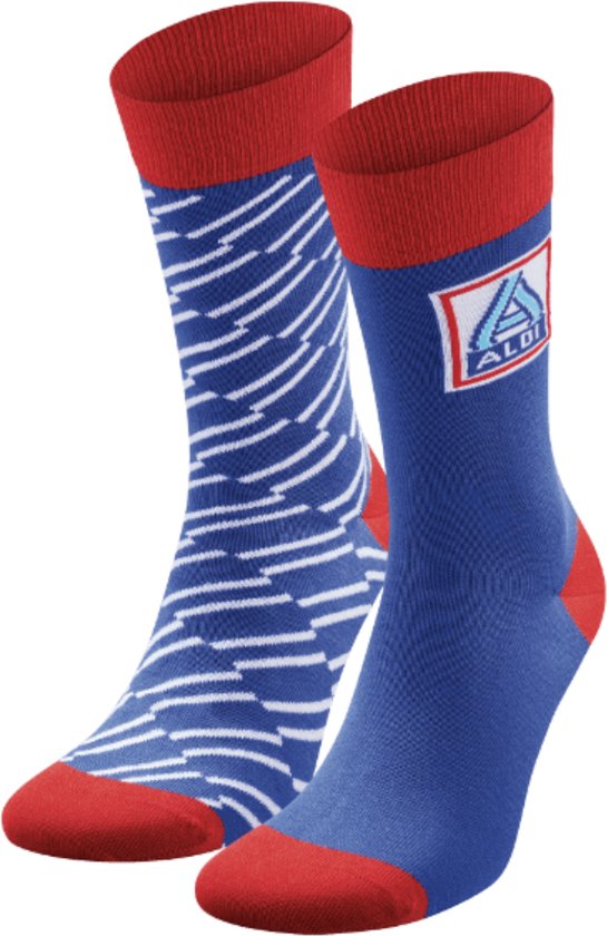 ALDI sokken || fanwear || supermarkt || fun socks || unisex || 35-38 || happy sock ||