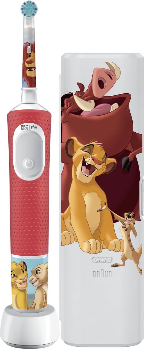 Afbeelding 2 van Oral-B Pro Kids - The Lion King - Elektrische Tandenborstel - Ontworpen Door Braun