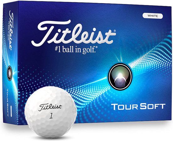 Titleist Tour Soft Golfballen Wit 2024