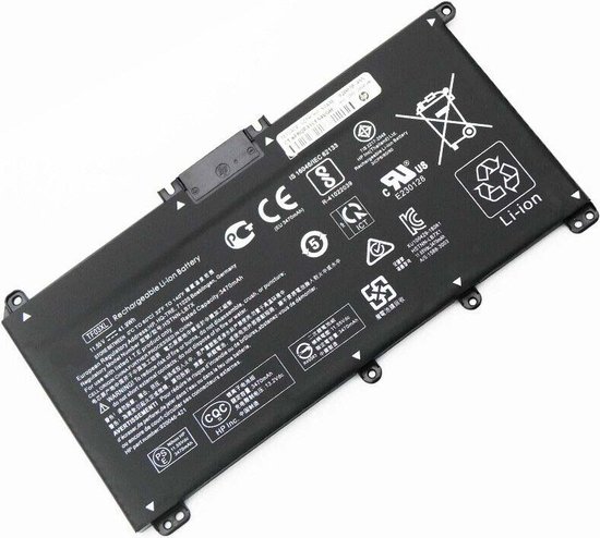 Batterie Compatible pour HP Pavilion 14-BF / 14- BK / 15- CC / 15-CD / 15-CK / 17-AR Series - 11,55 V 41,9Wh - P/N : TF03XL / 920046