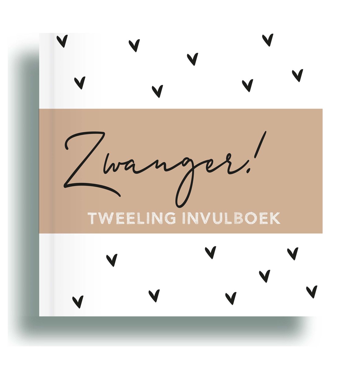 Tweeling zwangerschapsdagboek - Invulboek zwangerschap tweeling - Tweeling invulboek - Dagboek zwangerschap tweeling - Tweeling zwangerschap - Zebrapaardje