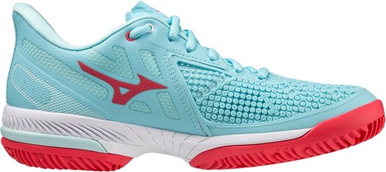 Mizuno Wave Exceed Tour 5 CC Tennisschoenen Padelschoenen Dames Blauw