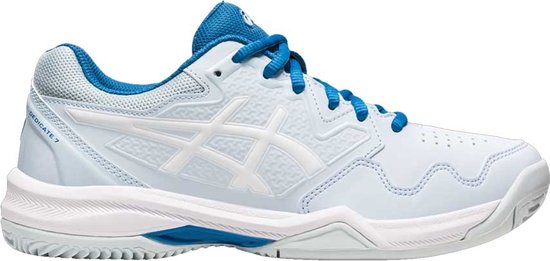 Chaussures pour femmes de tennis ASICS Gel-Dedicate 7 Clay - Ciel / White - Femme - UE 42,5