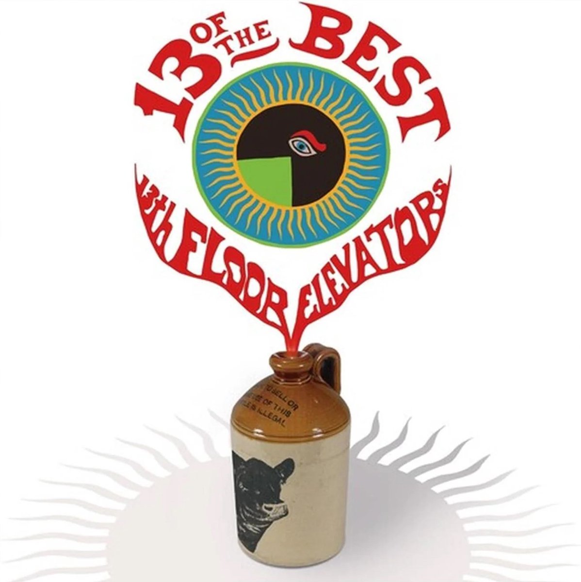 13th Floor Elevators - 13 Of The Best Of The 13th Floor Elevators (LP) (Coloured Vinyl)