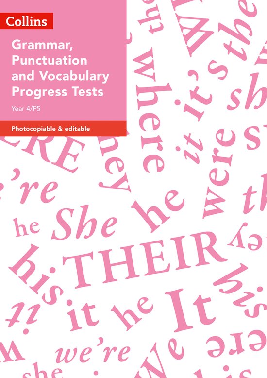 Year 4P5 Grammar, Punctuation and Vocabulary Progress Tests  ... - cover