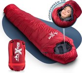 Mummieslaapzak 230 cm winter -10 °C compact voor buiten kamperen wandelen bergbeklimmen ultralicht - praktische gadgets Slaapzak voor camping