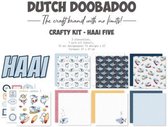 Dutch Doobadoo Crafty Kit Haai Five 21x21cm (EN) 473.005.063 (05-24)