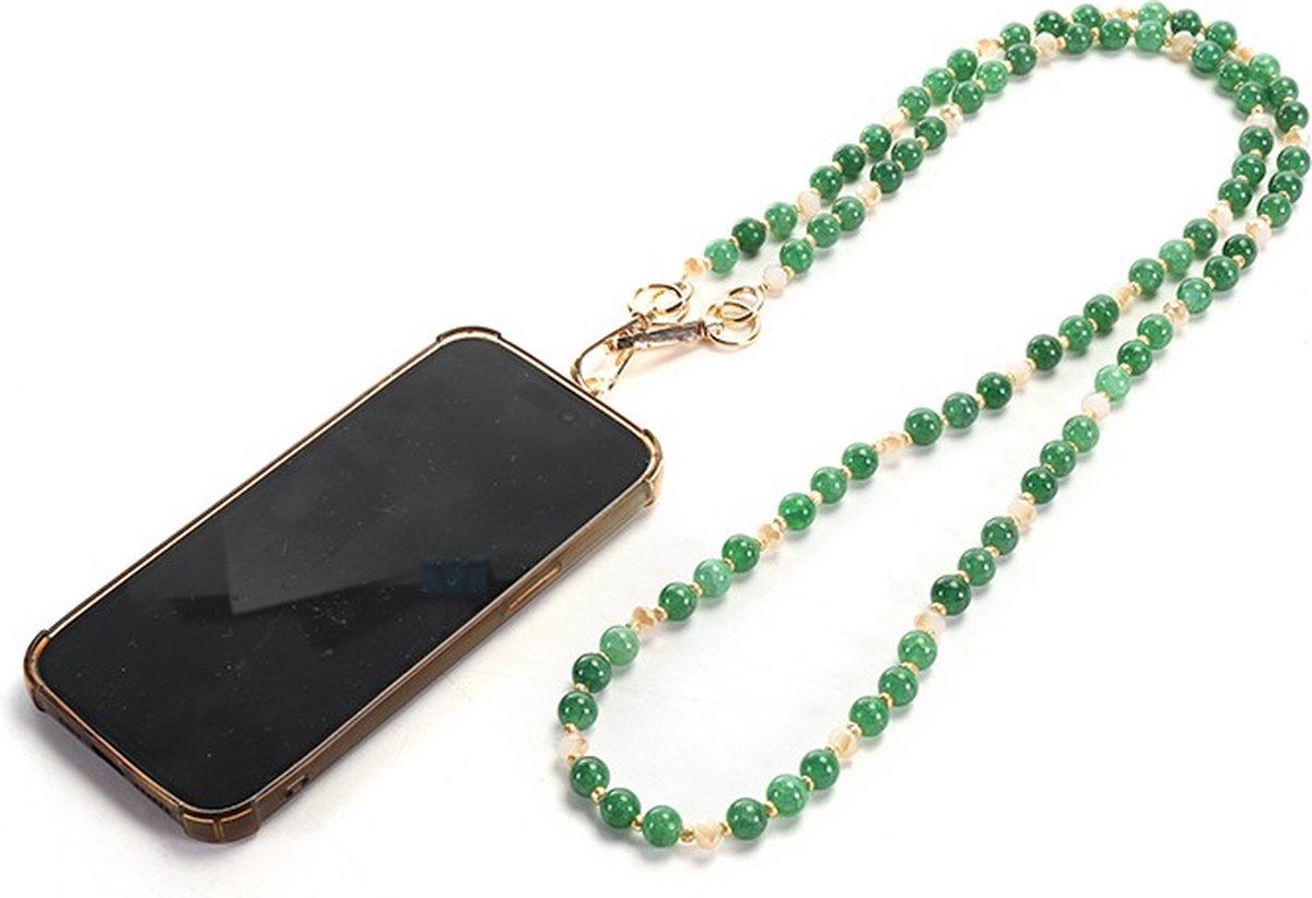 Groen telefoonkoord Francis-Trendy-cadeau-sint-kerst-moederdag-dames-valentijn