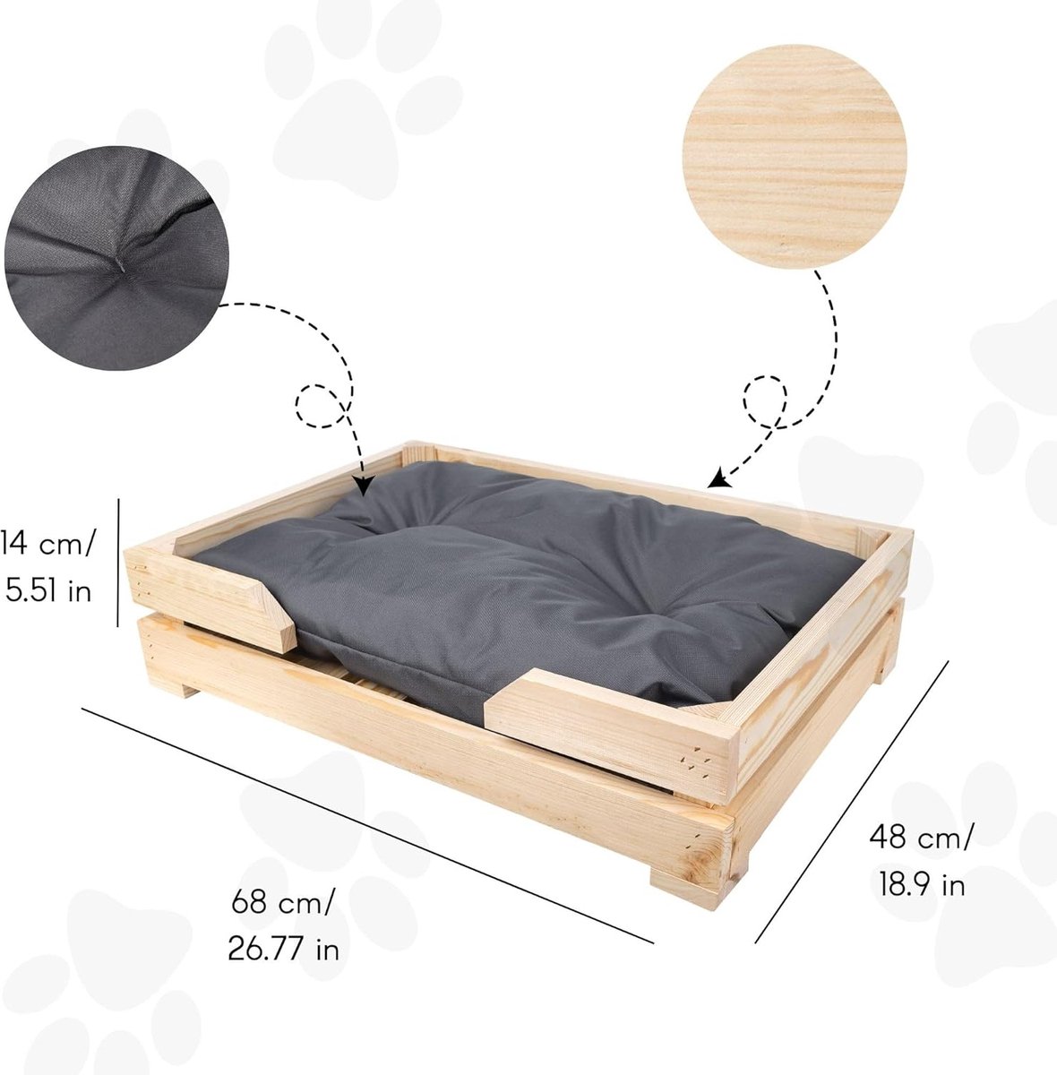 PrimePlus Pets Hondenmand – Extra Large Hondenbed – Hondenkussen