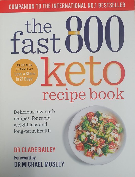 The Fast 800 Series-The Fast 800 Keto Recipe Book - cover