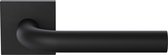 Deurkruk op rozet - Zwart - RVS - GPF bouwbeslag - Aka GPF1000.61-02, zwart