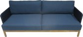 Loungebank Kolbe 3-zits - Navy blauw