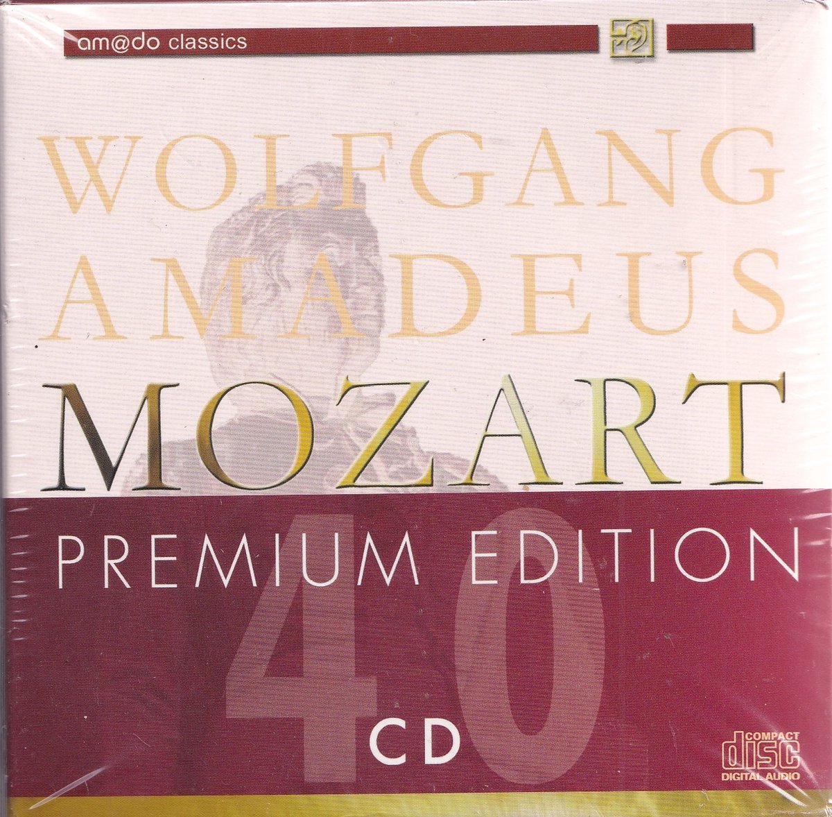 Wolfgang Amadeus Mozart Premium Edition - 40 CD box - Diverse uitvoerenden