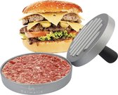 Hamburger Pers voor Perfecte Burgers, Hamburgers, Gehaktballen, Braadpan, Barbecue, Anti-Aanbaklaag, 11cm