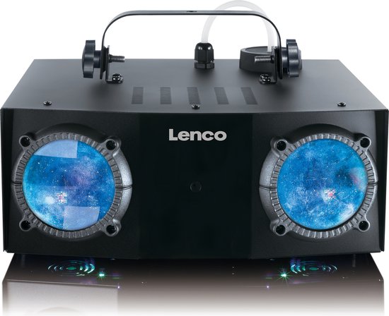 Lenco Discolamp met Rookmachine - Feestverlichting met meerdere lichtprogramma's - LFM-110BK - Zwart