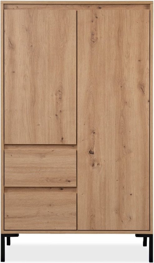 Finori Korsika Highboard Artisian Kast Oak 2-deurs
