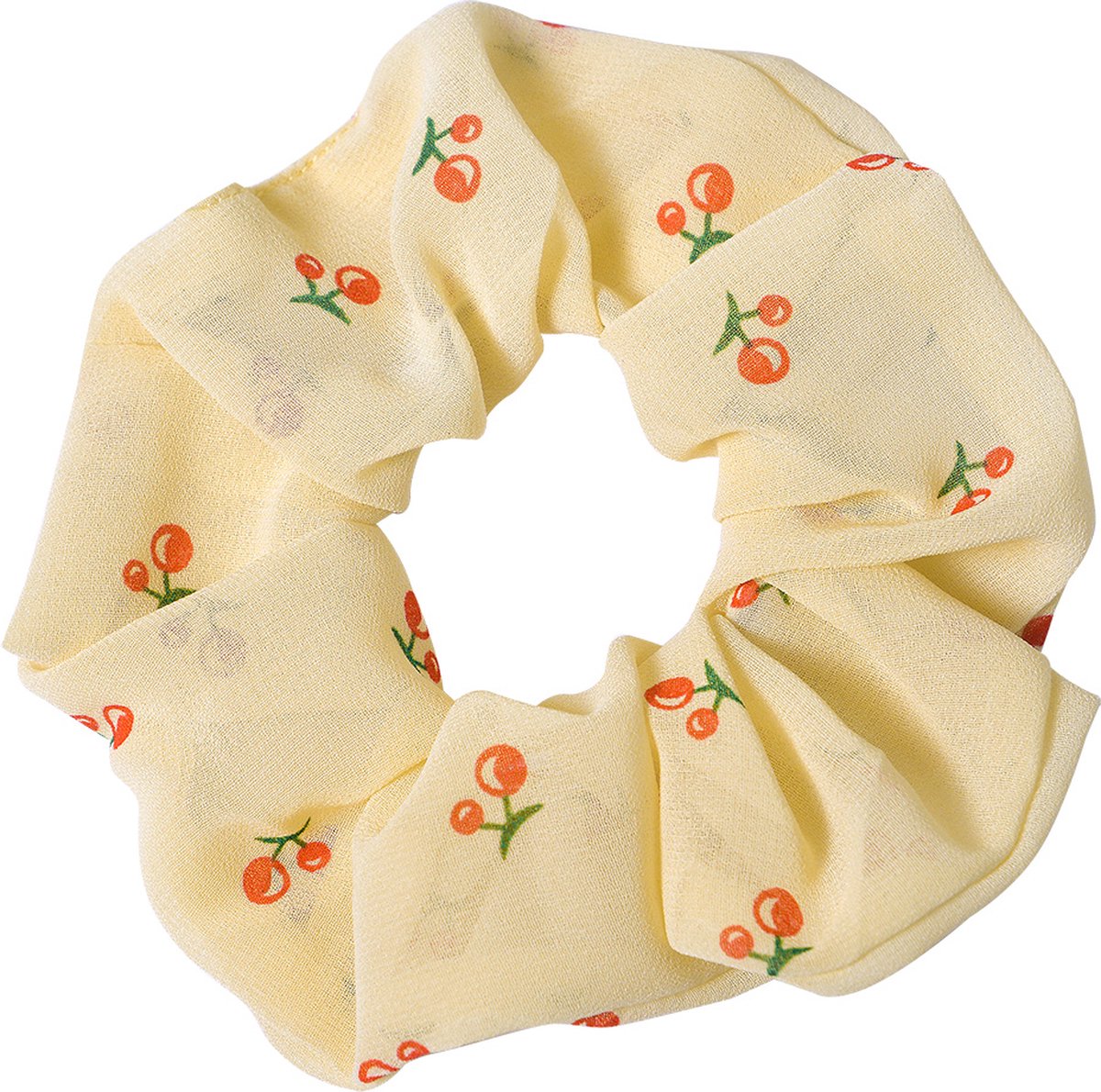 Melady Haarelastiek Ø 10 cm Geel Polyester