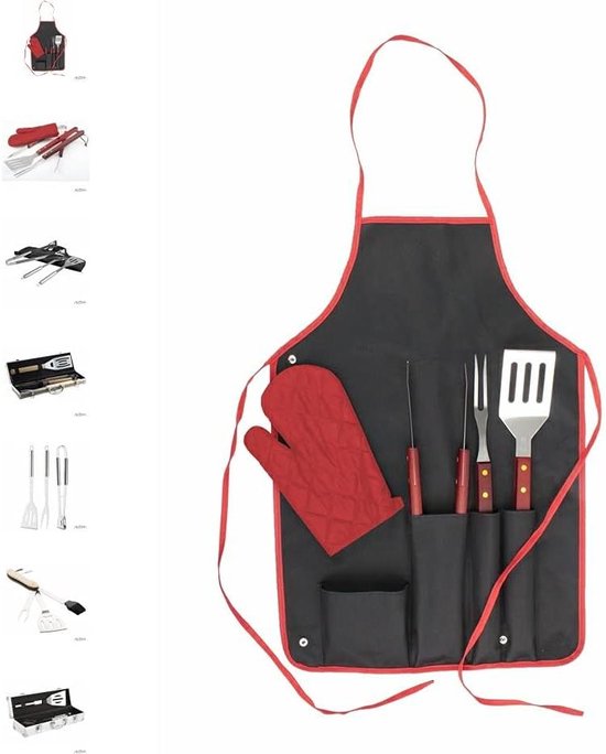 Barbecue schort en barbecue handschoen - Hobby en Fendt onderdelen