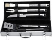 Grillset 6-delig in koffer roestvrij staal met hoge kwaliteit - Berghoff 1108180 barbecue set