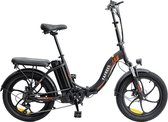 Fafrees F20 Elektrische Fiets 20 Inch Vouwframe E-bike 7 versnellingen met afneembare 15AH Lithium batterij - Zwart