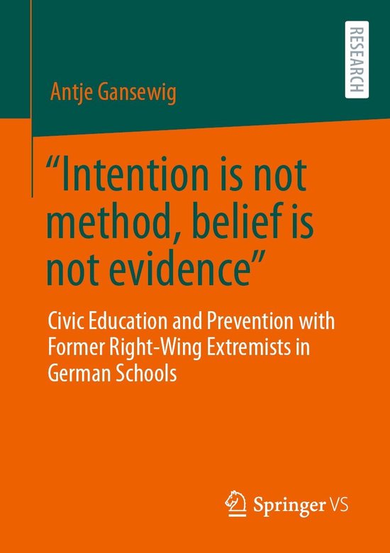 Social Science and Law (German Language) - “Intention is n ... - cover