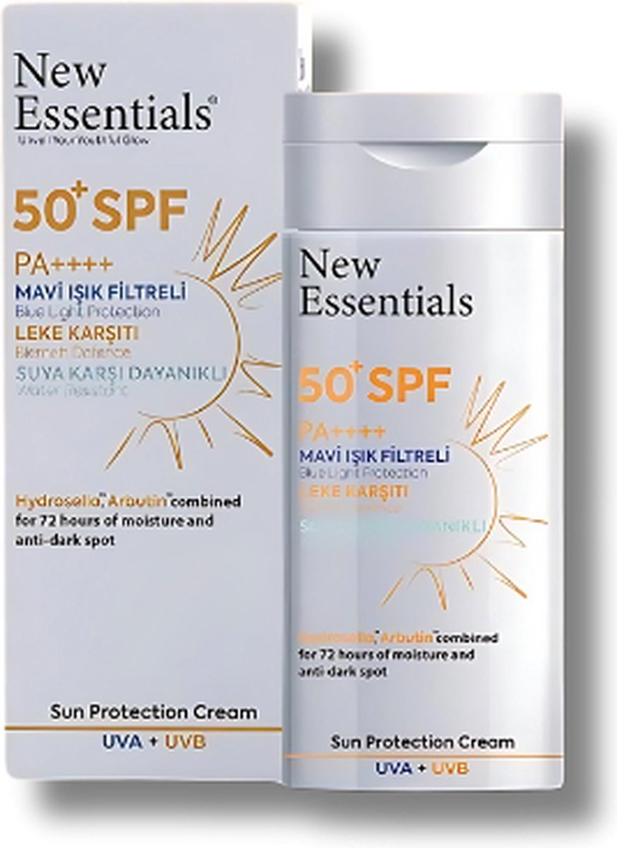 Goedkoopste New Essentials Anti-Blemish SPF 50 PA Bescherming Zonnecrème 50ml