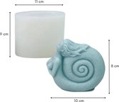 ZoeZo - Kaarsmal Zeemeermin - Kaars mallen - Siliconen mal - Zee - Zelf kaarsen maken - Gips & epoxy gieten - Zeep maken