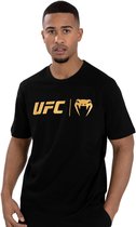 UFC Venum Classic T-Shirt Zwart Goud maat S