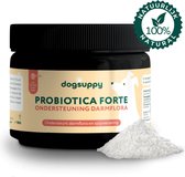 Probiotica Forte POEDER | Vrij van zetmeel en eiwitten | Ondersteunt Darmflora & Spijsvertering | 100% Natuurlijk | +3 miljard Probiotica | FAVV goedgekeurd | Probiotica Hond | Hondensupplementen | Hondensnacks | 180 gram