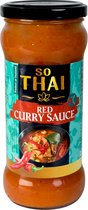 So Thai® | 3 x Red curry cooking sauce | rode curry | pittige kooksaus | multipack