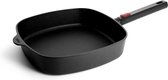 Bol.com Hapjespan Vierkant 28 x 28 cm 3.5 L Gerecycled Aluminium QXR Non Stick Inductie - Woll | EcoLogic QXR aanbieding
