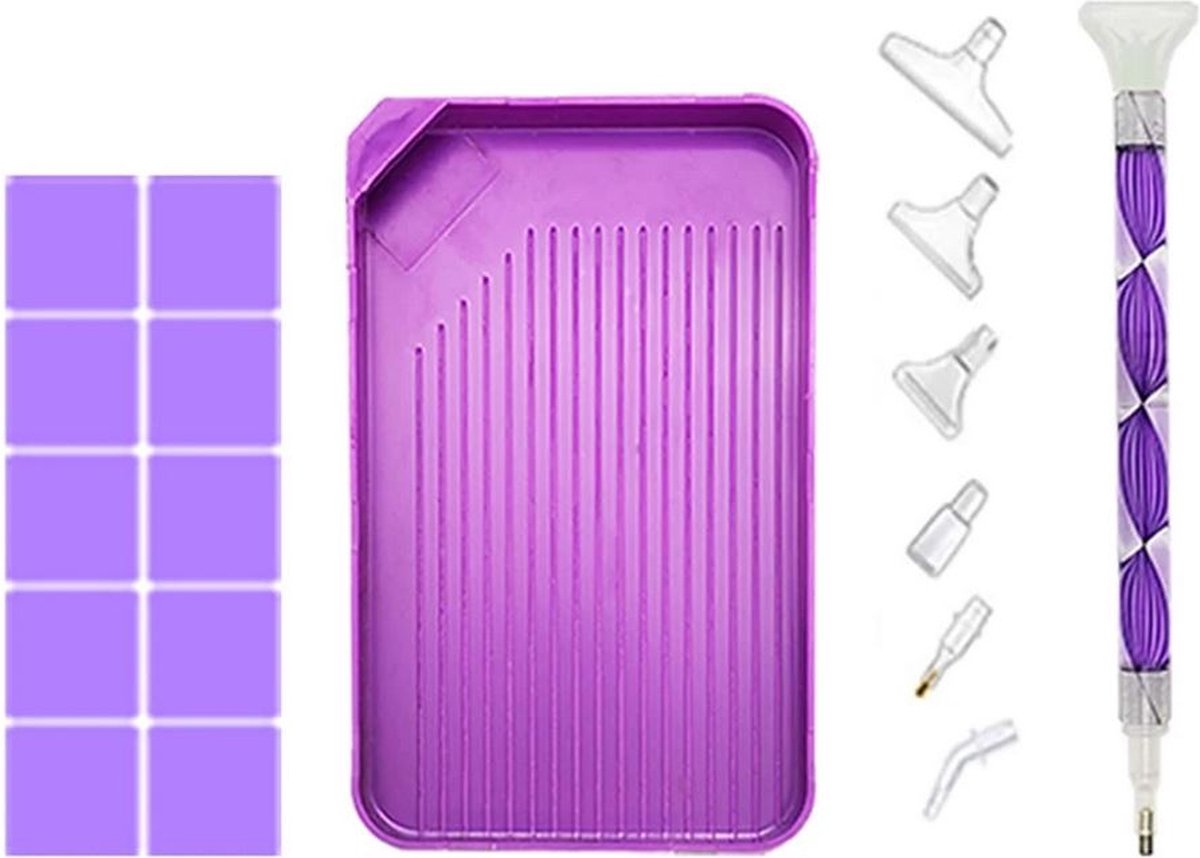 18-delige diamond painting tool set