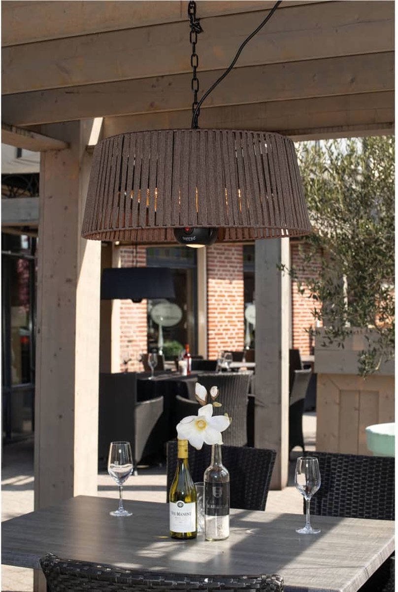 Sunred Artix Corda Bright 1800 W - Hanging patio heater - Brown