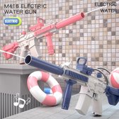 M416 Volautomatisch Elektrisch Waterpistool – Zomerspeelgoed voor Kinderen en Volwassenen - Blauw